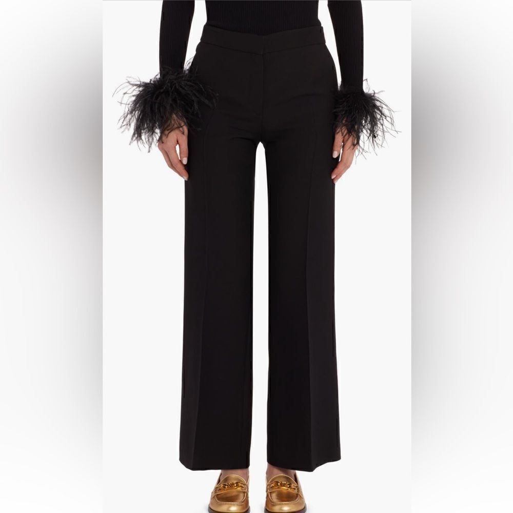 Valentino Garavani Women’s Couture Wool & Silk straight Leg Pants Sz US10/ EU46